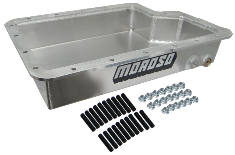 Moroso Ford E40D/4R100 Transmission Pan - 3.642in Transmission Pans Moroso