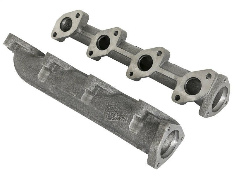 aFe BladeRunner Ported Ductile Iron Exhaust Manifold 08-10 Ford Diesel Trucks V8 6.4L (td) Headers & Manifolds aFe