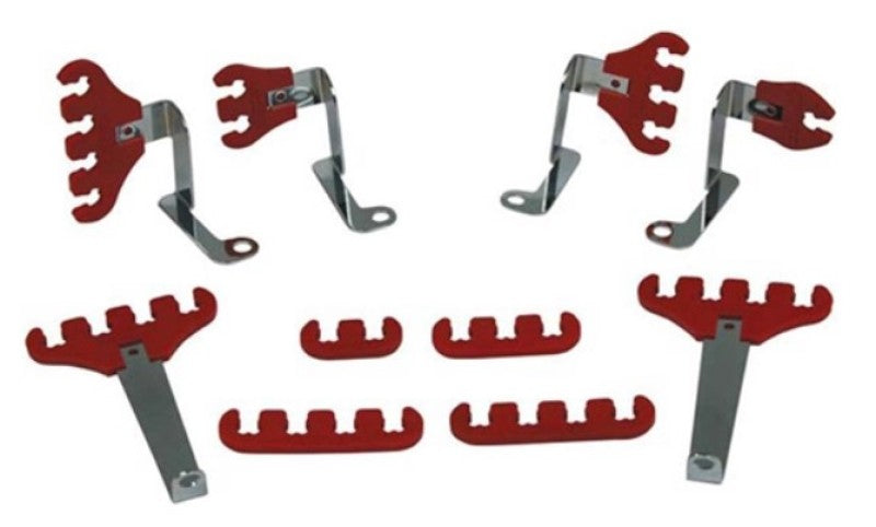 Moroso Ford Small Block Ignition Wire Loom Kit - 7-9mm - Red Wire Loom Moroso