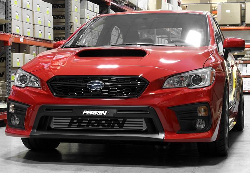 PERRIN 18-21 Subaru WRX/STI License Plate Delete - Black License Plate Relocation Perrin Performance