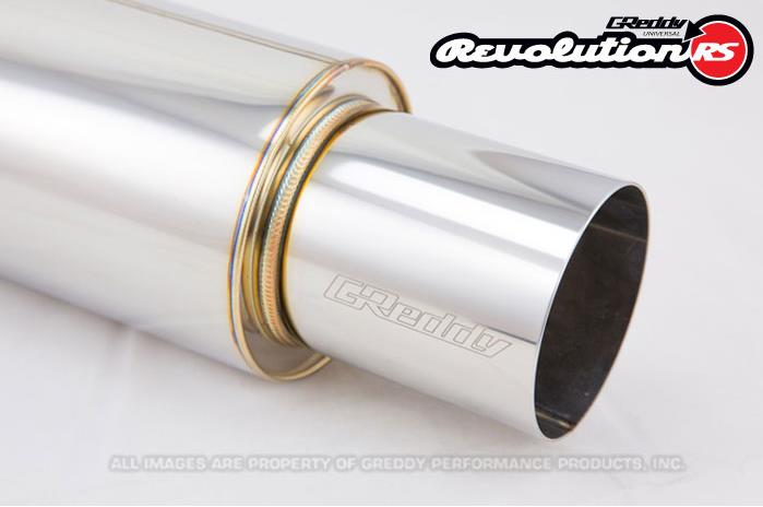 GReddy 3.0in Universal Revolution Muffler Muffler GReddy