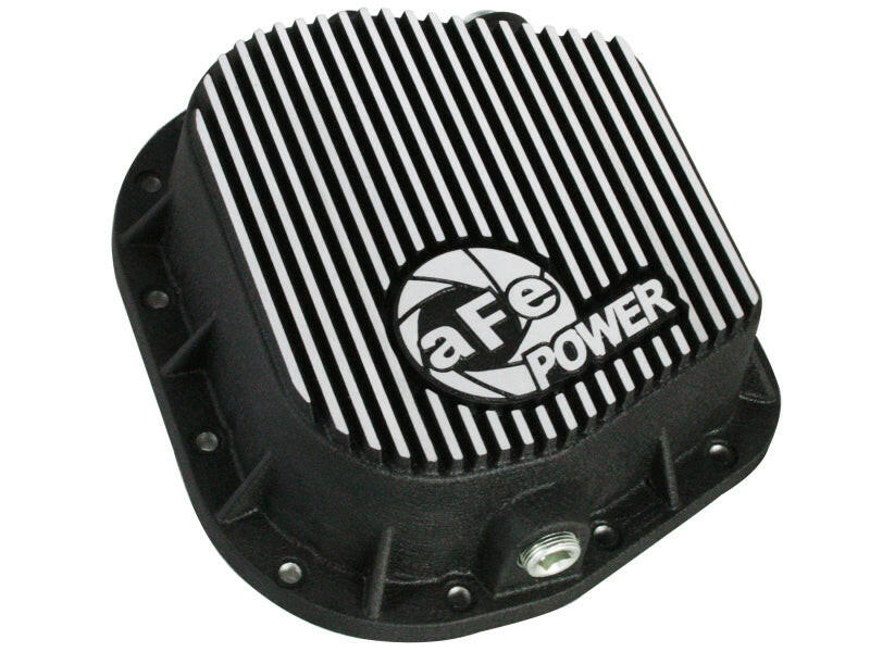 aFe Power Rear Differential Cover (Machined) 12 Bolt 9.75in 11-13 Ford F-150 EcoBoost V6 3.5L (TT) Diff Covers aFe