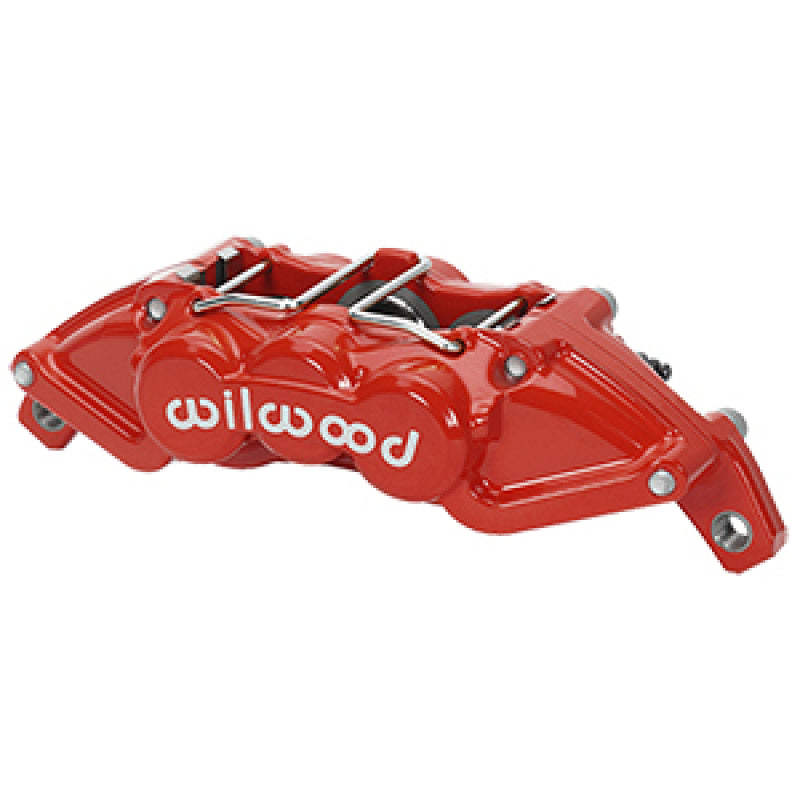 Wilwood Universal UTV6 Caliper 1.12 0.25 Rotor - Red Brake Kits - Performance Drill Wilwood