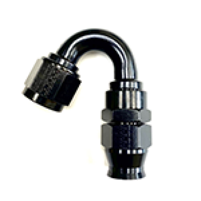 Fragola -10AN Real Street x 150 Degree Hose End Black For PTFE Hose Fittings Fragola