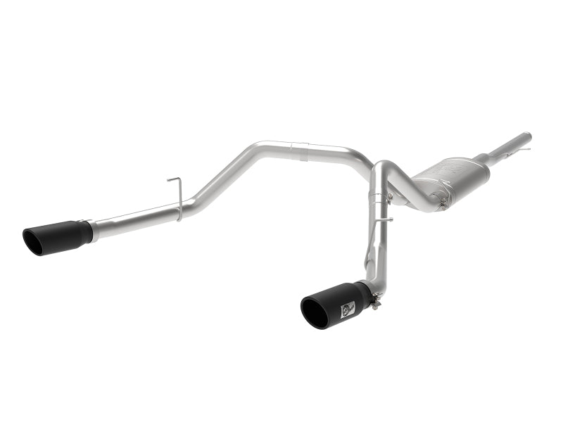 aFe Apollo GT Series 3in 409SS GM Silverado/Sierra 1500 09-19 V6-4.3/V8-4.8/5.3L - Black Catback aFe