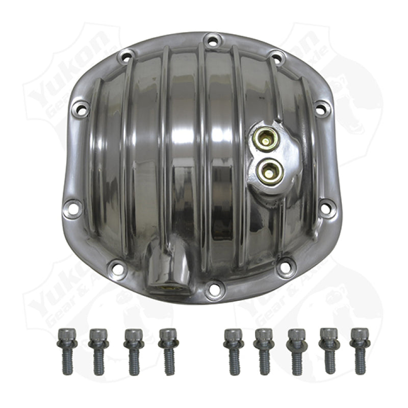 Yukon Gear Polished Aluminum Replacement Cover For Dana 30 Standard Rotation Diff Covers Yukon Gear & Axle