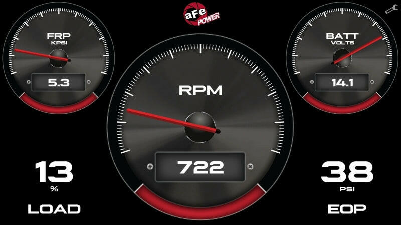aFe AGD Advanced Gauge Display Digital 5.5in Monitor 08-18 Dodge/RAM/Ford/GM Diesel Trucks Gauges aFe