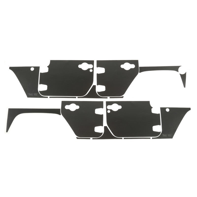 Rugged Ridge Magnetic Protection Panel kit 4-Dr07-18 Jeep Wrangler Body Armor & Rock Rails Rugged Ridge