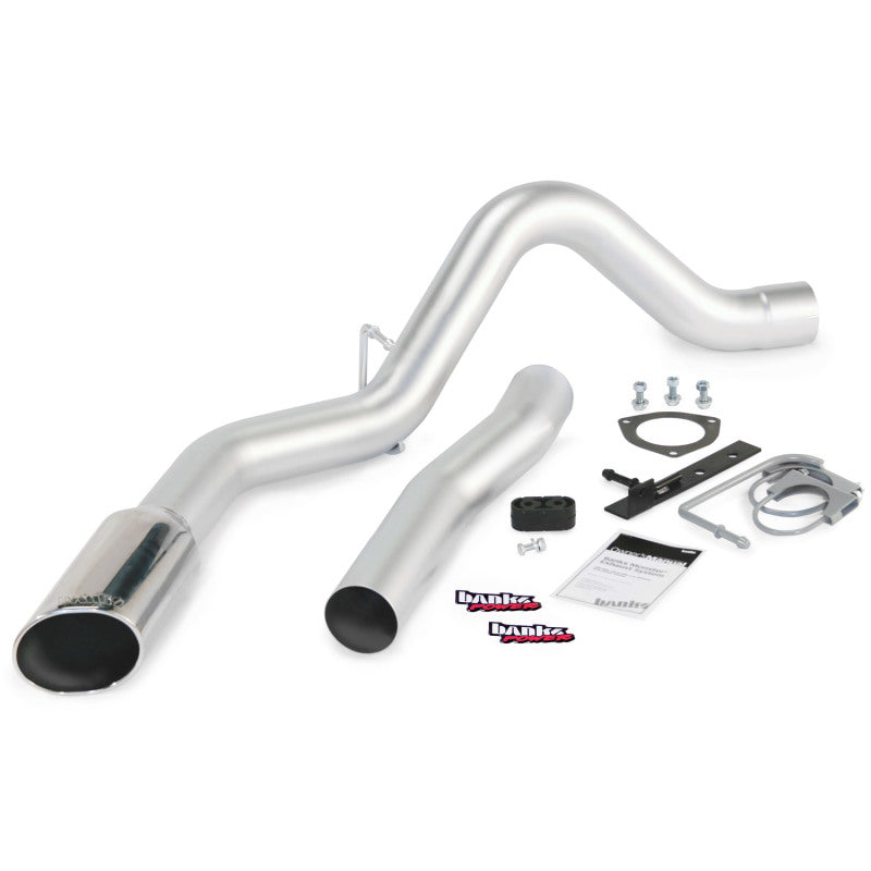 Banks Power 15 Chevy 6.6L LML ECLB/CCSB/CCLB Monster Exhaust Sys - SS Single Exhaust w/ Chrome Tip Catback Banks Power