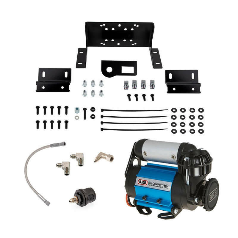 ARB High Performance Single On-Board Compressor Kit - 12V 19-20 Ford Ranger SuperCrew Air Compressor Systems ARB