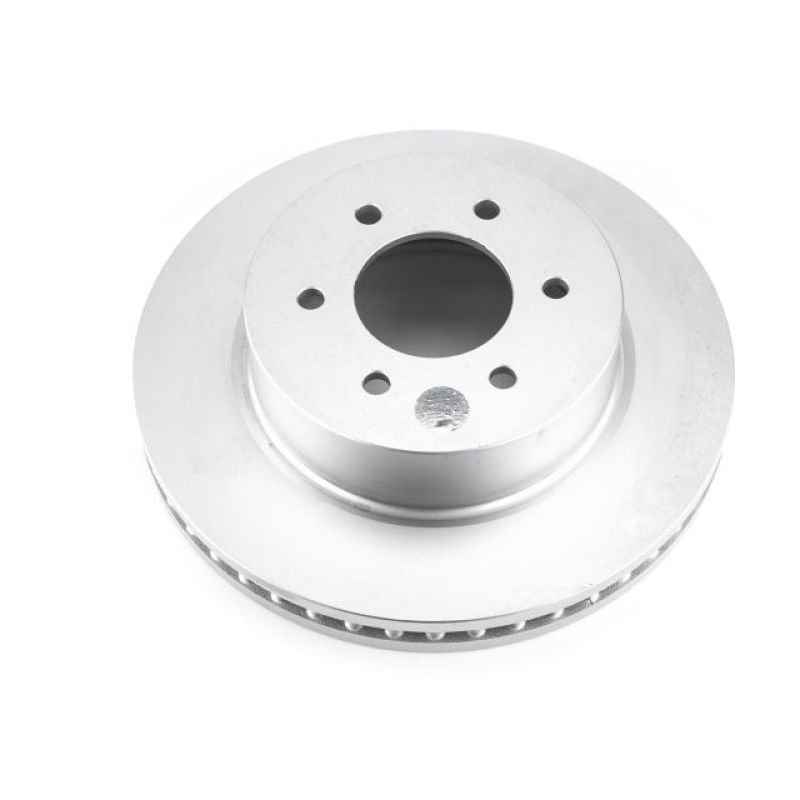 Power Stop 16-18 Nissan Titan XD Front Evolution Geomet Coated Rotor Brake Rotors - OE - Cryo PowerStop