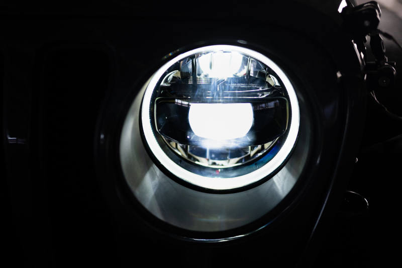 DV8 Offroad 18-22 Jeep Gladiator Wrangler LED Projector Headlights Headlights DV8 Offroad