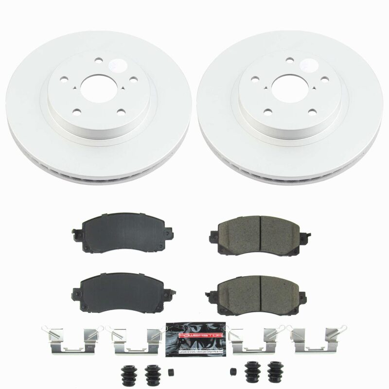 Power Stop 19-24 Subaru Forester Front Z23 Coated Brake Kit Brake Kits - Performance D&S PowerStop