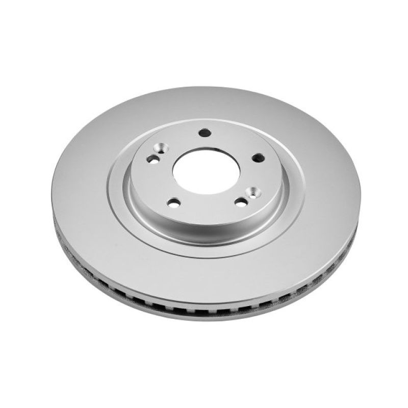 Power Stop 13-19 Hyundai Santa Fe Front Evolution Geomet Coated Rotor Brake Rotors - OE - Cryo PowerStop