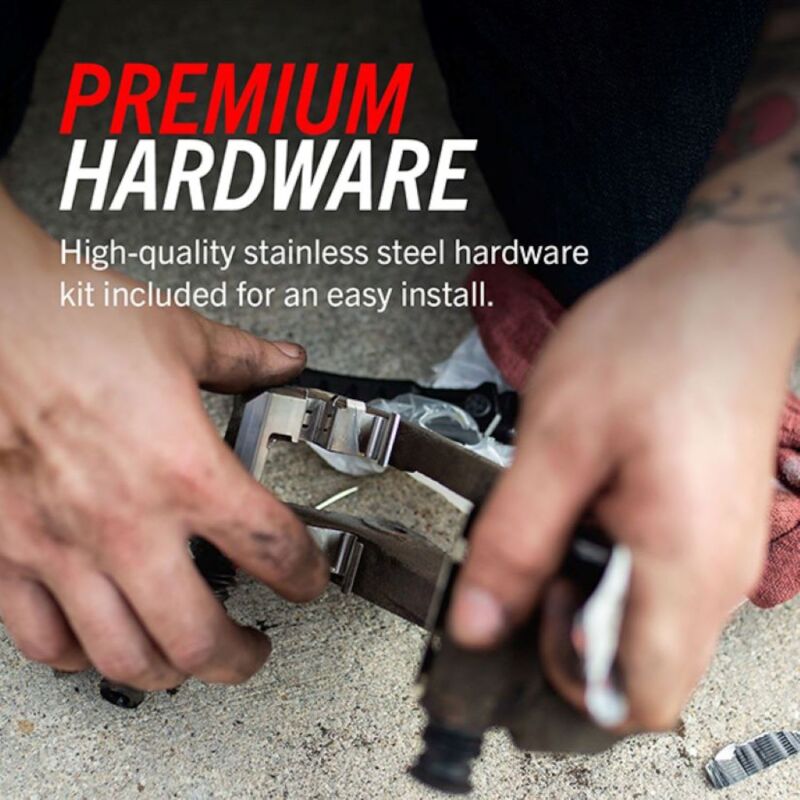 Power Stop 91-92 Saturn SC Front Z17 Evolution Ceramic Brake Pads w/Hardware Brake Pads - OE PowerStop