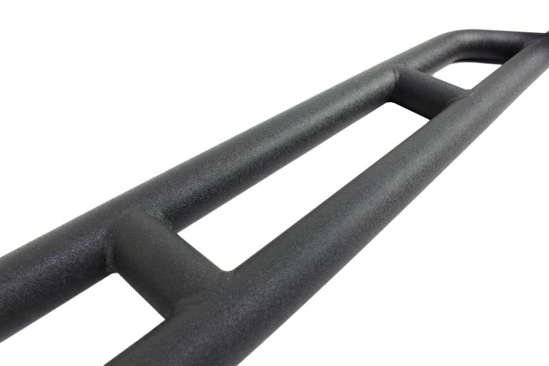 Fishbone Offroad 07-18 Jeep JK 4 Door Wrangler JK Steel Rock Sliders - Blk Textured Powdercoat Steps Fishbone Offroad