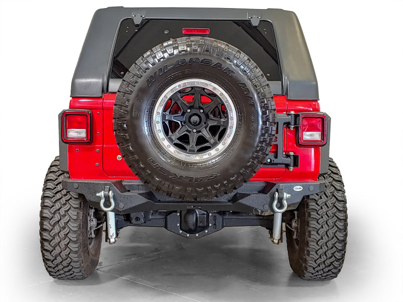 DV8 Offroad 2018+ Jeep Wrangler Tire Carrier Chase Racks DV8 Offroad