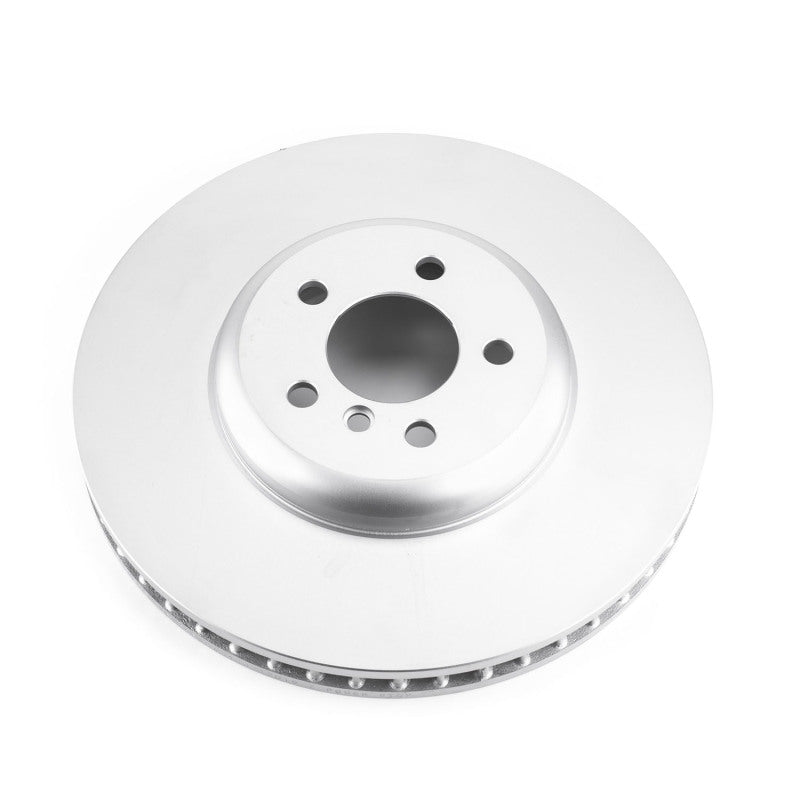 Power Stop 10-15 BMW 550i GT Front Right Evolution High Carbon Geomet Coated Rotor Brake Rotors - OE - Cryo PowerStop