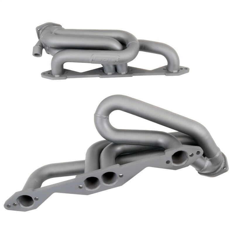 BBK 96-98 GM Truck SUV 5.0 5.7 Shorty Tuned Length Exhaust Headers - 1-5/8 Titanium Ceramic Headers & Manifolds BBK