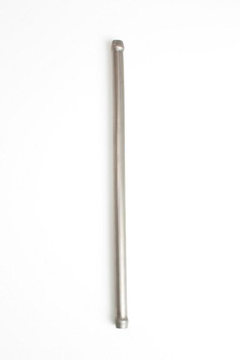 Ticon Industries 12in Length x 1/2in OD Titanium Hollow Mushroom Hanger Rod - Double Ended Exhaust Hangers Ticon