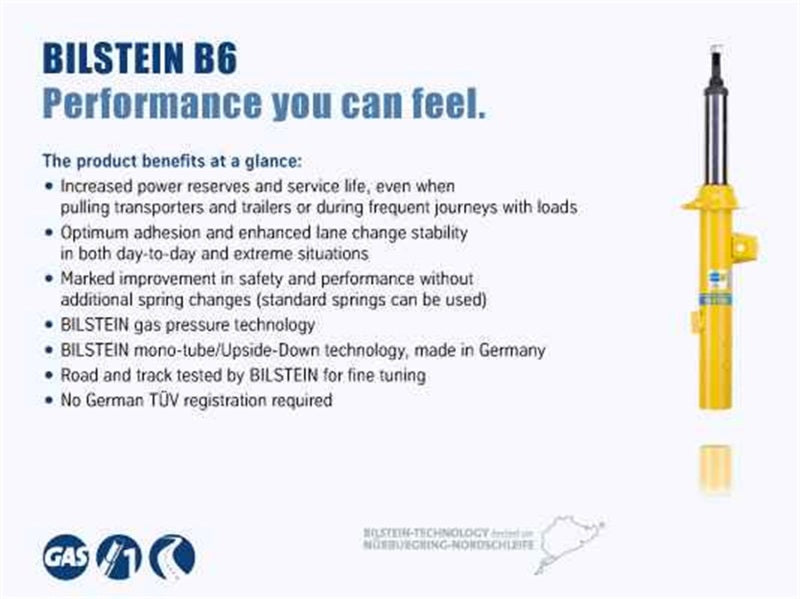 Bilstein B8 08-10 Chevrolet Cobalt / 07-10 Pontiac G5 Rear Monotube Shock Absorber Shocks and Struts Bilstein