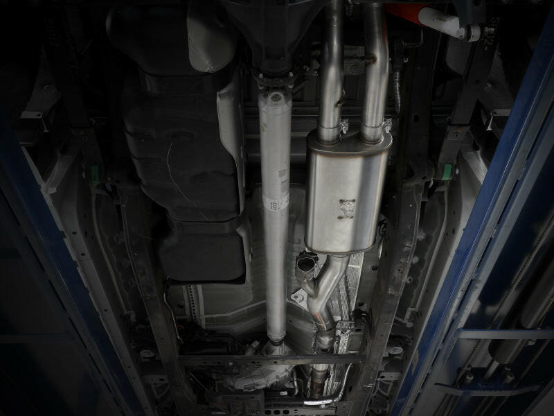 aFe Gemini XV 4in to Dual 3in 304 SS Cat-Back Exhaust w/ Cutout 19-21 GM Silverado/Sierra V8-6.2L Catback aFe