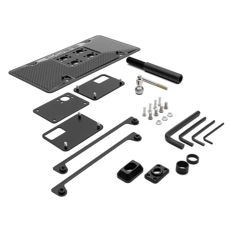 COBB 15-21 Subaru WRX/13-25 BRZ/17-24 Toyota 86 Redline Carbon Fiber License Plate Relocation Mount License Plate Relocation COBB
