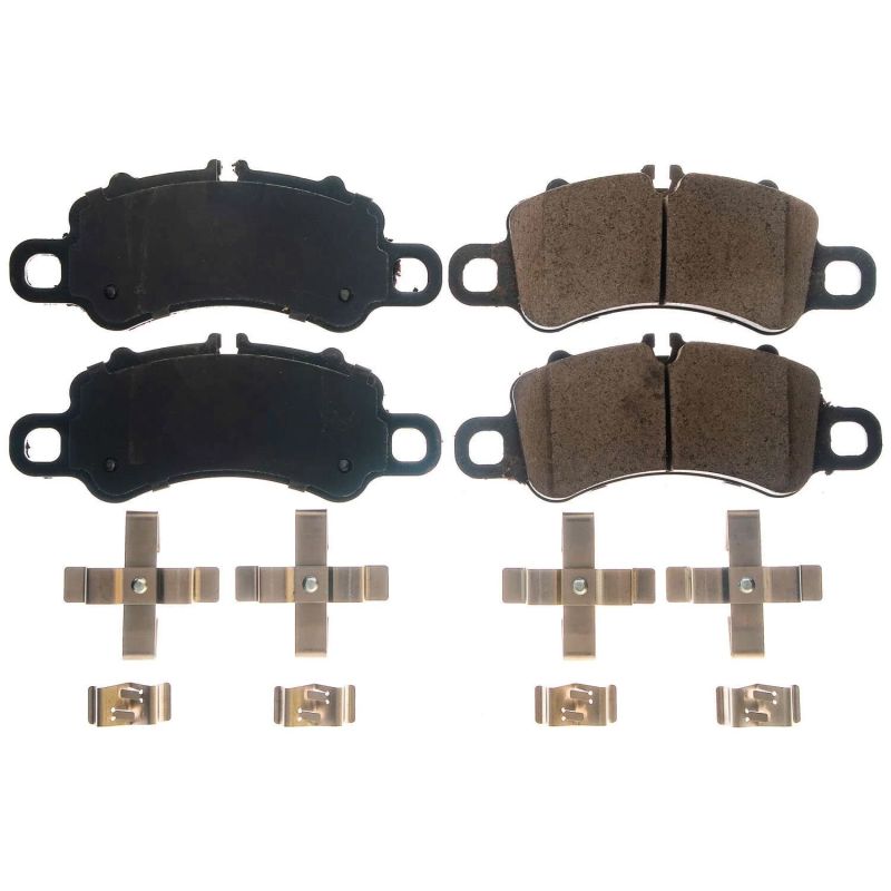 Power Stop 17-18 Porsche 718 Boxster Front Z17 Evolution Ceramic Brake Pads w/Hardware Brake Pads - OE PowerStop