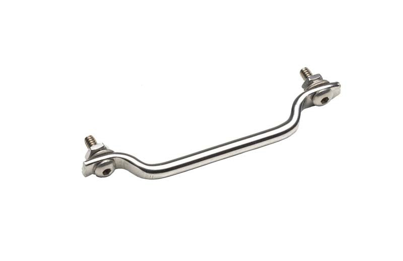 Kentrol 87-95 Jeep Wrangler YJ Footman Loop - Polished Silver Hardware - Singles Kentrol