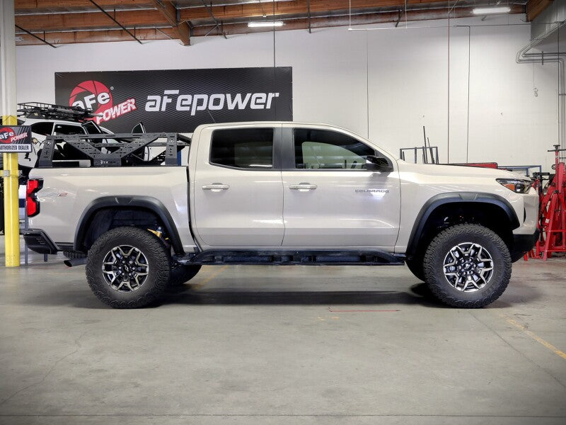 aFe CONTROL 23-24 Chevrolet Colorado ZR2 / GMC Canyon AT4X L4 2.7L (t) 1.25in Leveling Kit - Red Leveling Kits aFe