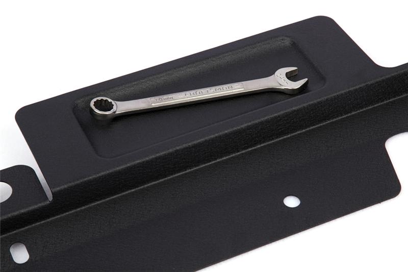 GrimmSpeed 08+ Subaru Impreza/WRX/STI Radiator Shroud w/Tool Tray - Black Radiator Shrouds GrimmSpeed