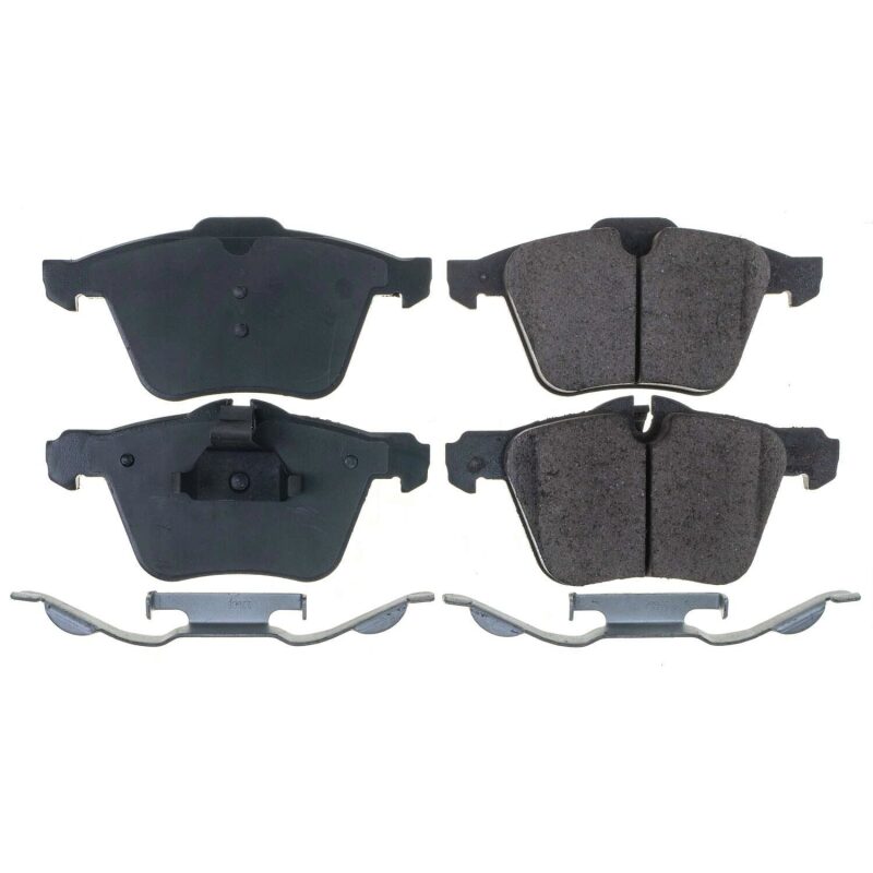 Power Stop 06-08 Jaguar S-Type Front Z17 Evolution Ceramic Brake Pads w/Hardware Brake Pads - OE PowerStop