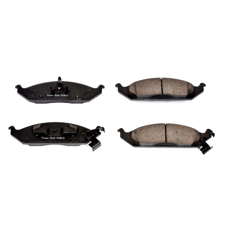 Power Stop 95-00 Chrysler Cirrus Front Z16 Evolution Ceramic Brake Pads Brake Pads - OE PowerStop