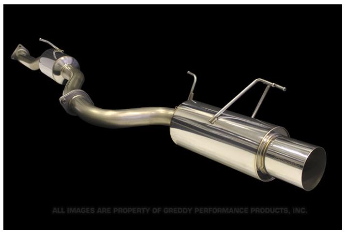GReddy 00-08 Honda S2000 63.5mm Revolution RS Single Exit Cat-Back Exhaust Catback GReddy