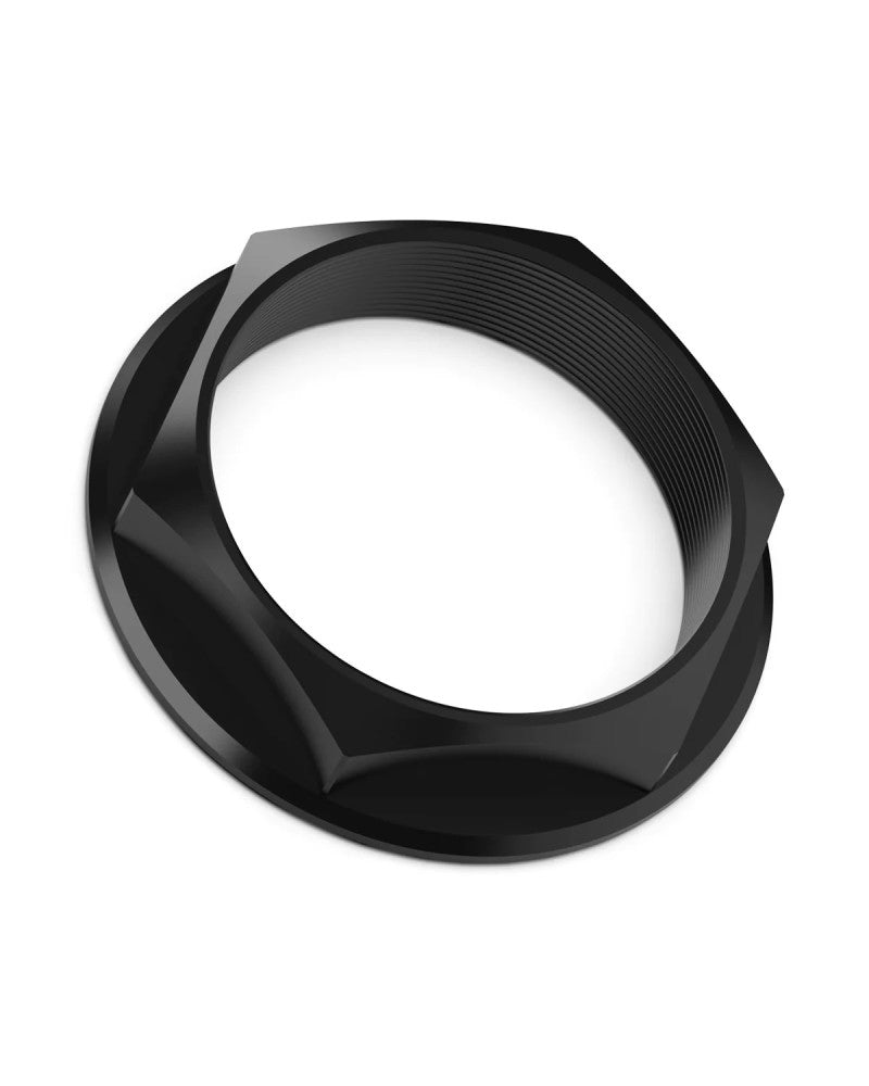 Super Touring Nut V2 Anodized Black w/ Satin Clear - Single Wheel Center Caps fifteen52
