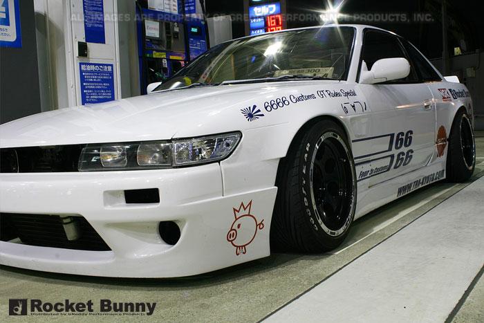 GReddy 89-93 Nissan Silvia 2Dr Full Rocket Bunny (PS13) F,S,R Aero Kit V1 **Must Ask/Call to Order** Body Kits GReddy