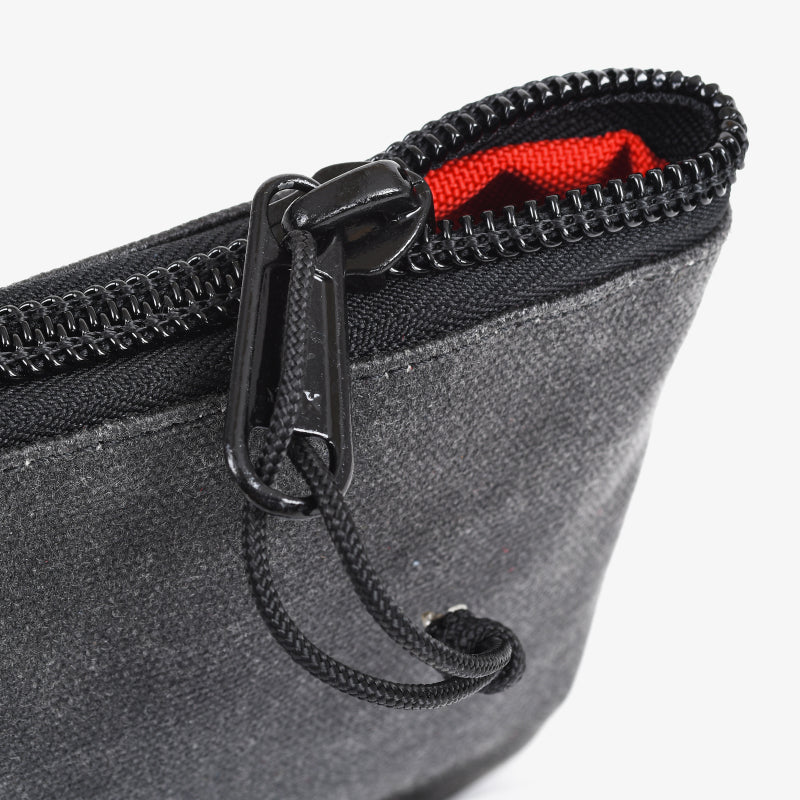 Go Rhino XVenture Gear Zipped Pouch - Large (12in. Wide Pocket / 6.5in. Hand Strap) Canvas - Black Cargo Boxes & Bags Go Rhino