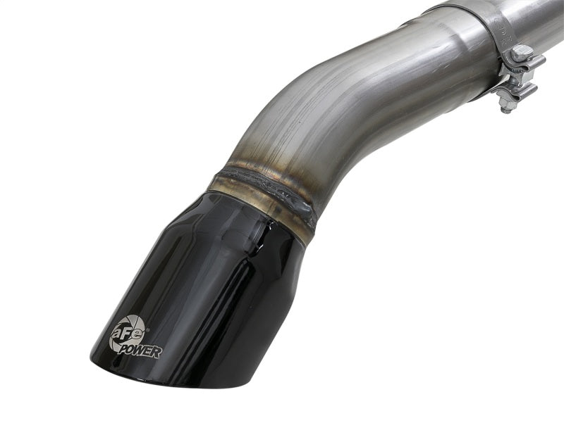 aFe MACH Force-Xp Hi-Tuck 3in. 409 SS C/B Exhaust 15-18 GM Colorado/Canyon L4-2.5L/V6-3.6L - Blk Tip Catback aFe