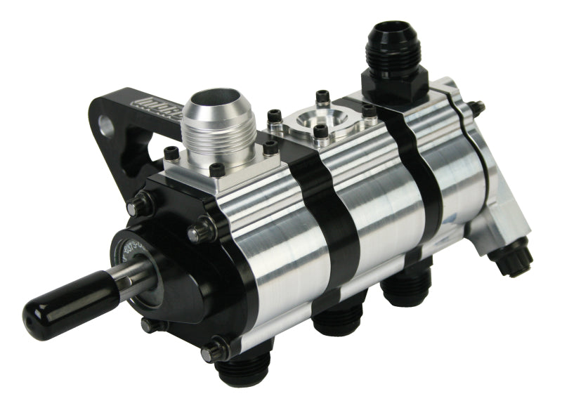 Moroso T3 Series 3 Stage Dry Sump Oil Pump - Tri-Lobe - Left Side - 1.200 Pressure Oil Pumps Moroso