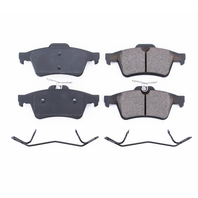 Power Stop 09-10 Chevrolet Cobalt Rear Z17 Evolution Ceramic Brake Pads w/Hardware Brake Pads - OE PowerStop