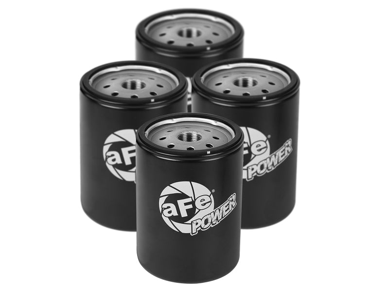 aFe ProGuard D2 Fluid Filters Oil for 01-17 GM Diesel Trucks V8-6.6L (4 Pack) Oil Filters aFe