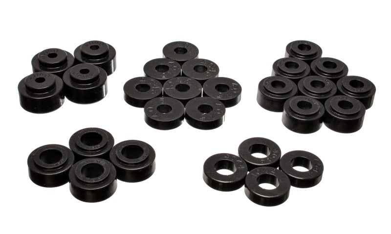 Energy Suspension Gm Body Mount Set - Black Bushing Kits Energy Suspension