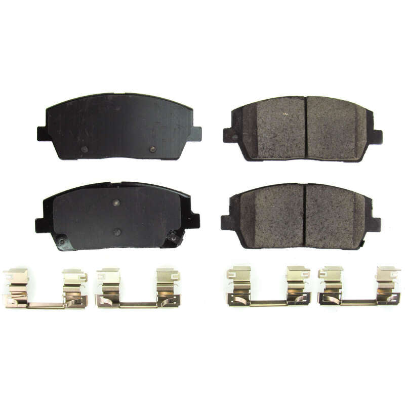 Power Stop 20-21 Hyundai Palisade Front Z17 Evolution Ceramic Brake Pads w/Hardware Brake Pads - OE PowerStop
