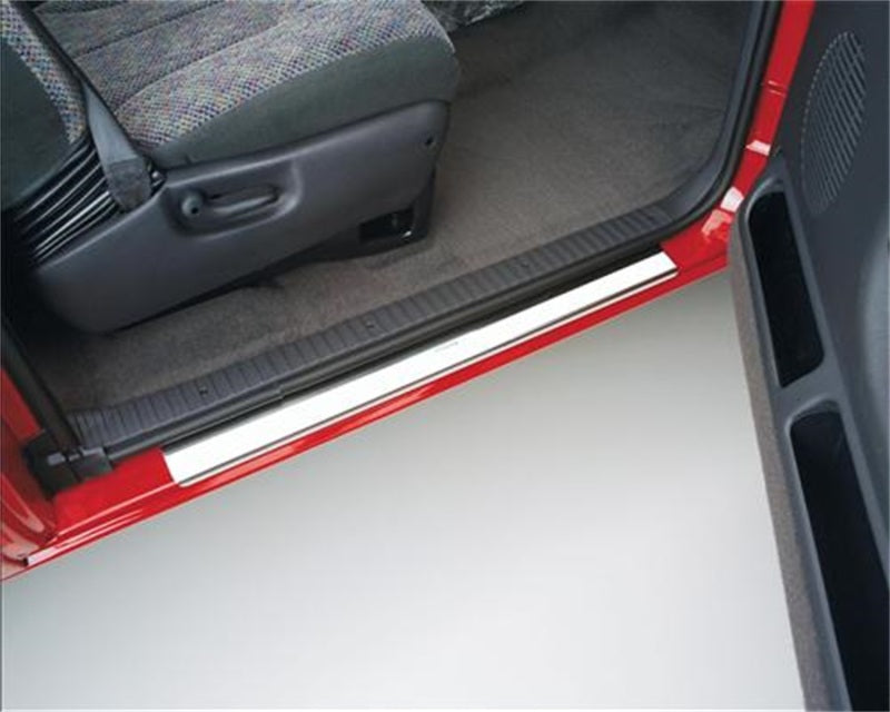 Putco 99-16 Ford SuperDuty Crew Cab (4pcs) Stainless Steel Door Sills Door Panels Putco