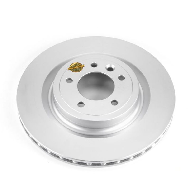 Power Stop 2017 Land Rover Discovery Rear Evolution High Carbon Geomet Coated Rotor Brake Rotors - OE - Cryo PowerStop