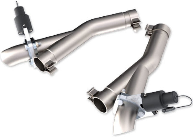 QTP 2011-2024 Dodge Durango 5.7L QTP Aggressor Cutout Pipes Exhaust Cutouts QTP