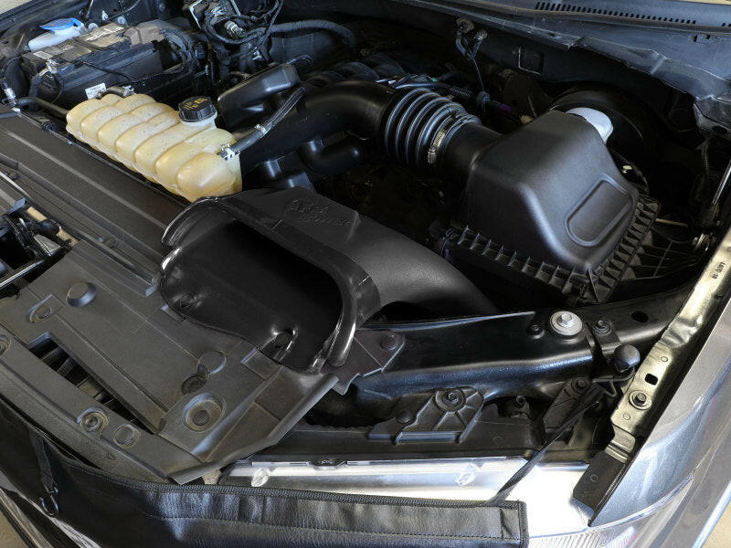 aFe Rapid Induction Dynamic Air Scoop 2021+ Ford F-150V6/V8 - Black Air Intake Components aFe