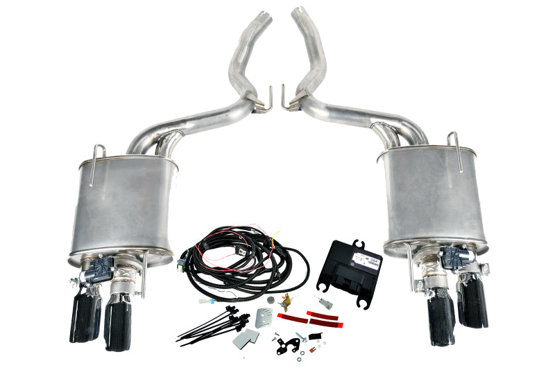 ROUSH 2015-2017 Ford Mustang ACTIVE Exhaust Upgrade Kit (Requires ACTIVE-READY Exhaust Kit) Exhaust Cutouts Roush