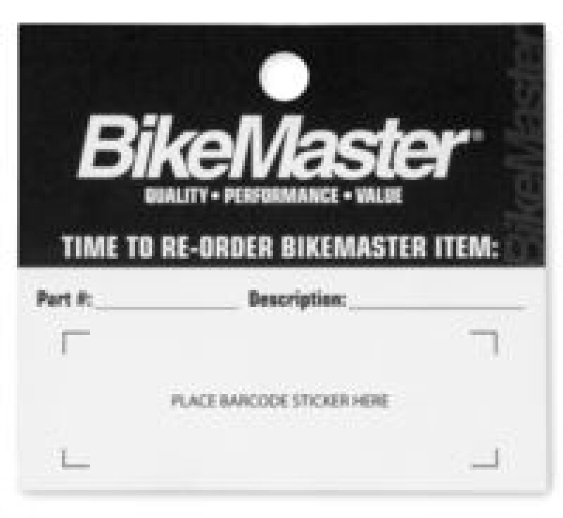 BikeMaster Reorder Tags(50Per Pk) Misc Powersports BikeMaster