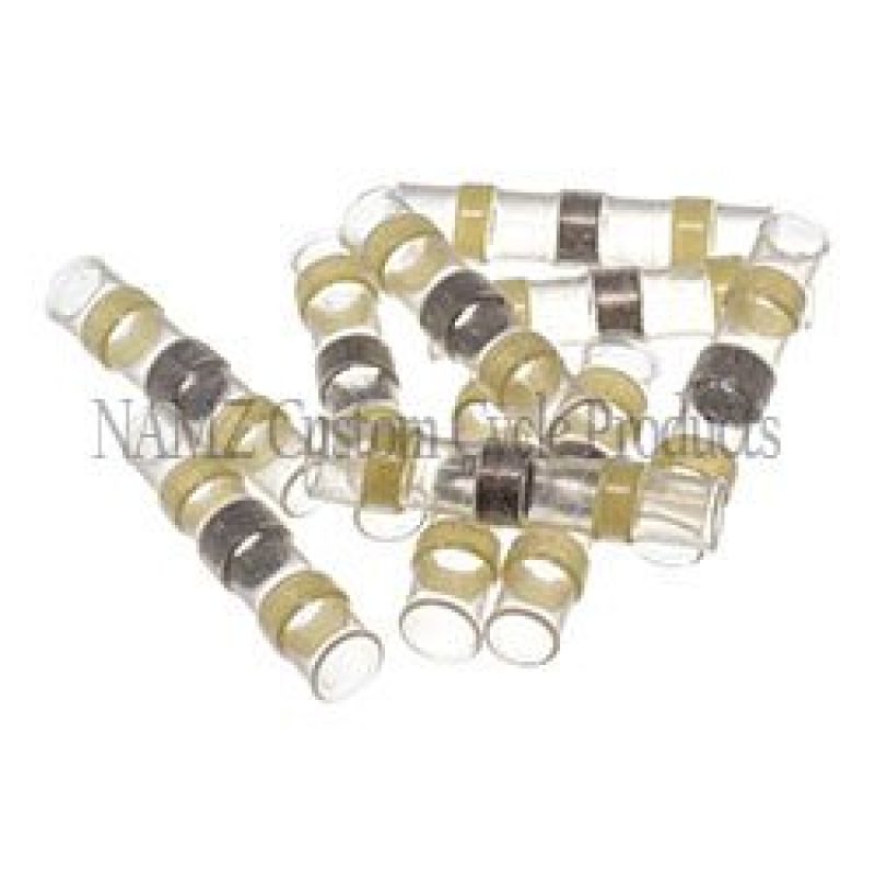 NAMZ Heat Sealable Butt Splice w/Low Temp Solder Terminals 12-10 AWG (10 Pack) Wiring Connectors NAMZ